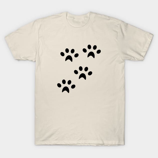 Paws T-Shirt by TeeFusion-Hub